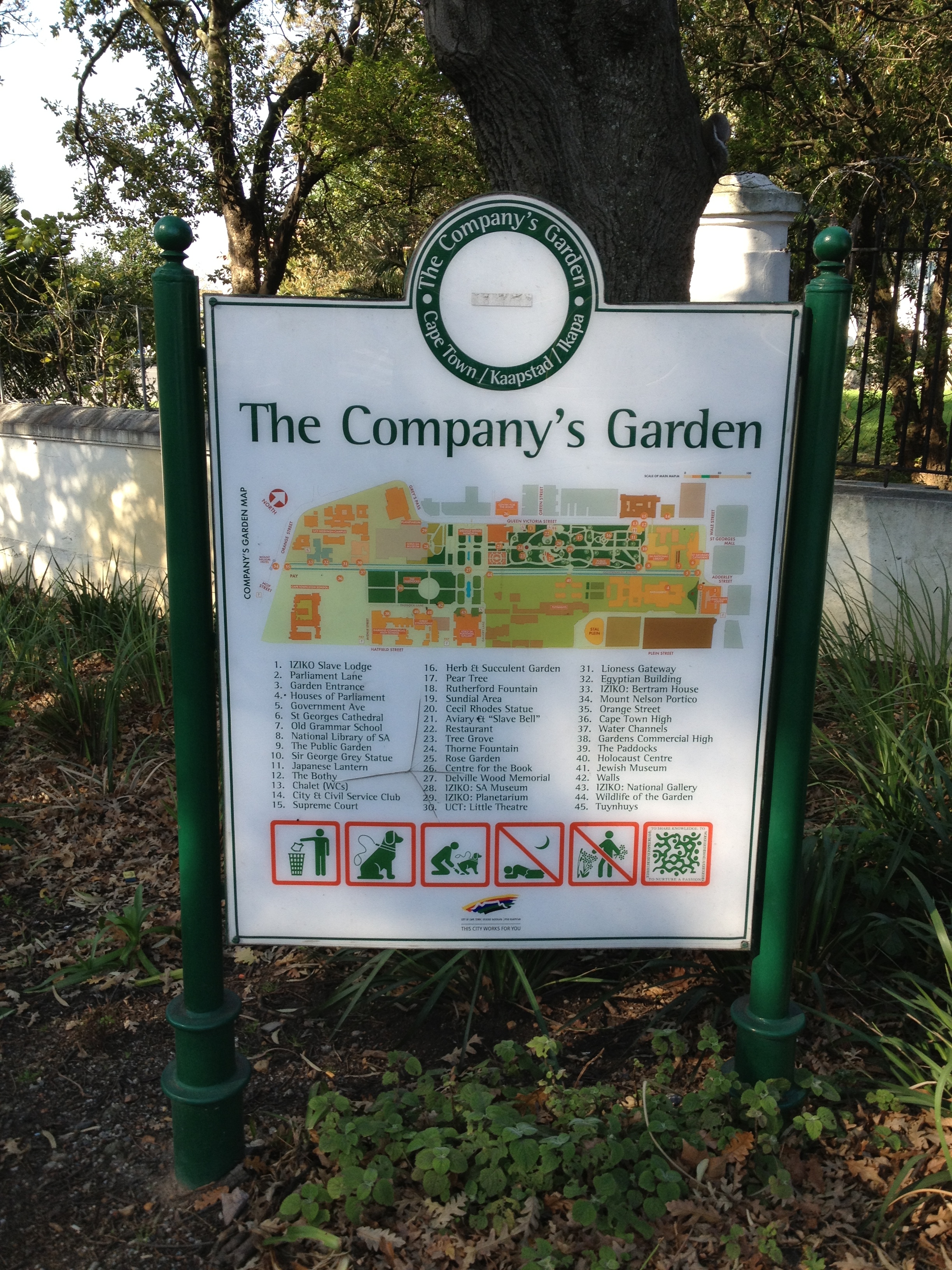 Free W Lan Im Company S Garden In Kapstadt Sudafrika Tv